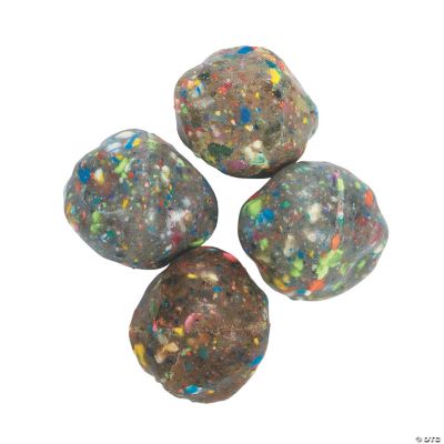 Rock-Shaped Bouncing Balls