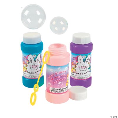 “Some Bunny Loves You” Bubble Bottles
