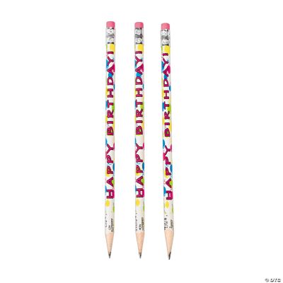 “Happy Birthday” Pencils