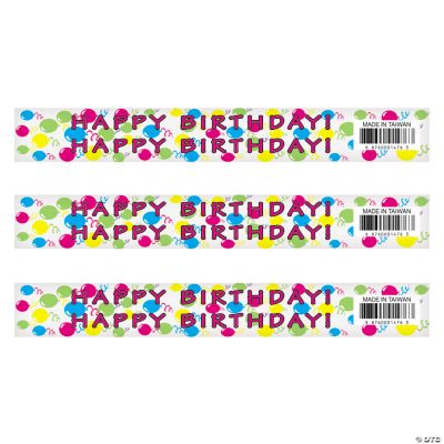 "Happy Birthday" Pencils