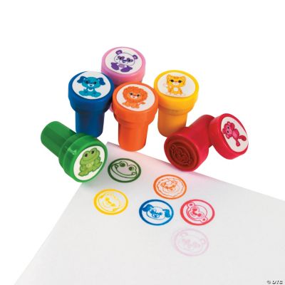 Valentine Zoo Animal Stampers
