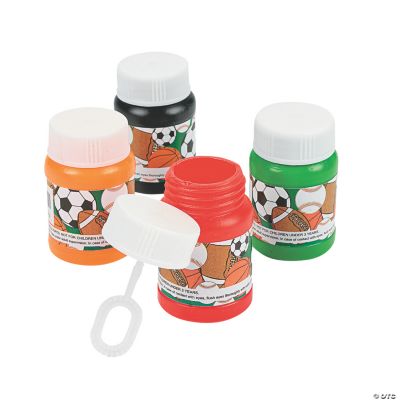 Mini Sport Ball Bubble Bottles