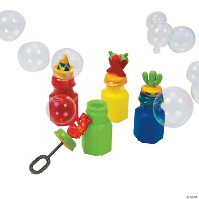Fiesta Character Bubble Bottles