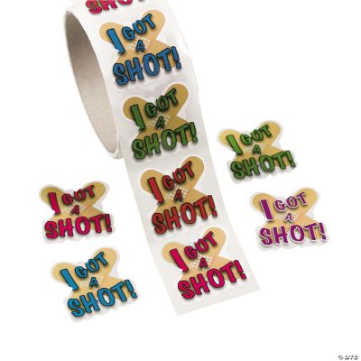 “I Got A Shot!” Roll Stickers