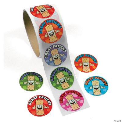 “Great Patient” Roll Stickers