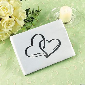 Two Hearts Wedding Guest Book
