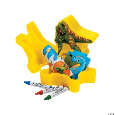 12 Dinosaur Filled Stationery Sets