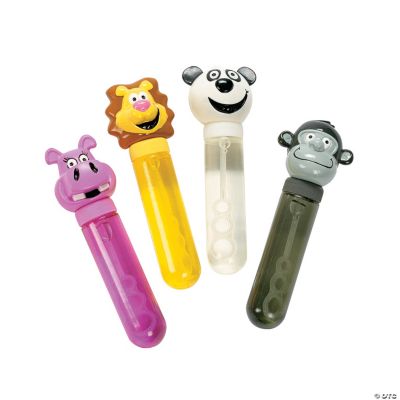 Big Zoo Animal Character Bubble Bottles