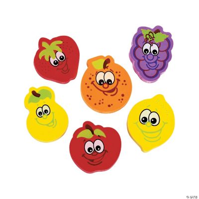Fruit Erasers