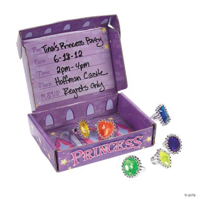PRINCESS INVITATION IN A BOX