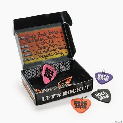 Rock Star Invitations In A Box