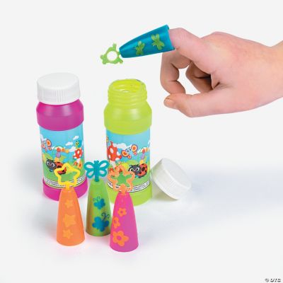 Finger Bubble Wands With Bubbles
