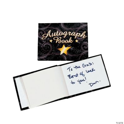 Black And Gold “Autograph” Books