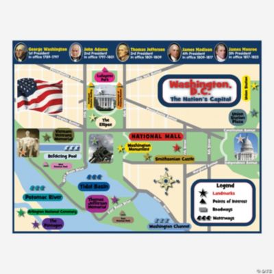 12 Presidential Make-A-Sticker Scenes