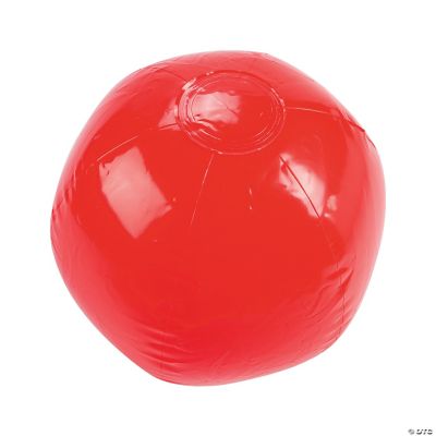 Inflatable Red Beach Ball