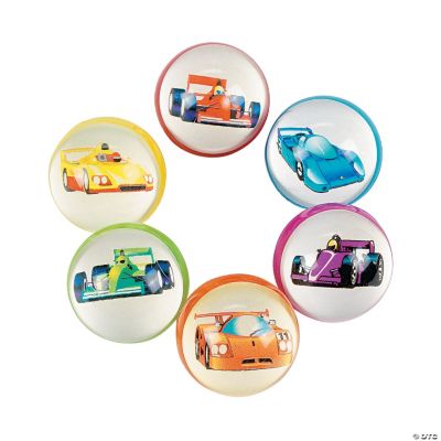 Race Car Bouncing Balls