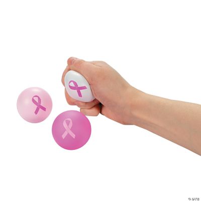 Pink Ribbon Relaxable Balls