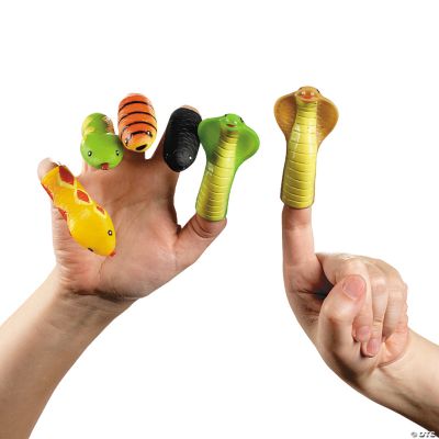 Snake Head Finger Puppets