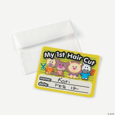 “1st Hair Cut” Envelopes