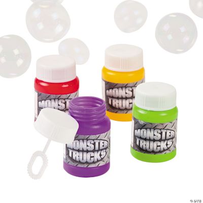 Monster Truck Bubble Bottles