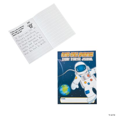 12 “Outer Space Adventure” Story Starter Journals