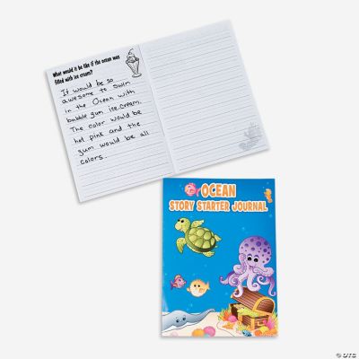 12 “Ocean” Story Starter Journals