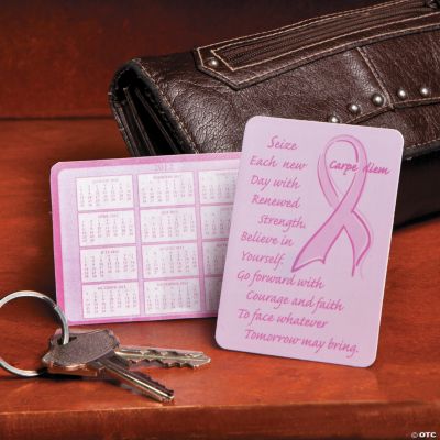 2012 Pink Ribbon Wallet Cards