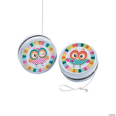 12 Owl Birthday Yo-Yo’s