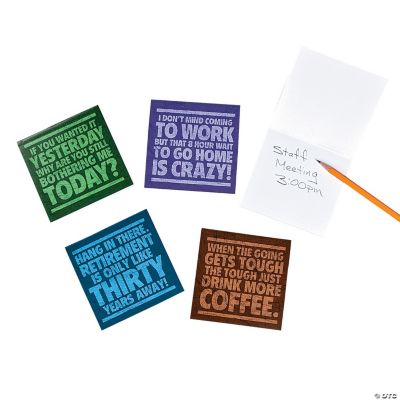 Office Humor Quotes Notepads