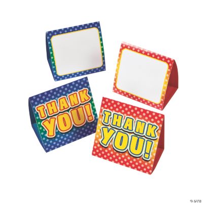 “Thank You” Stand-Up Cards