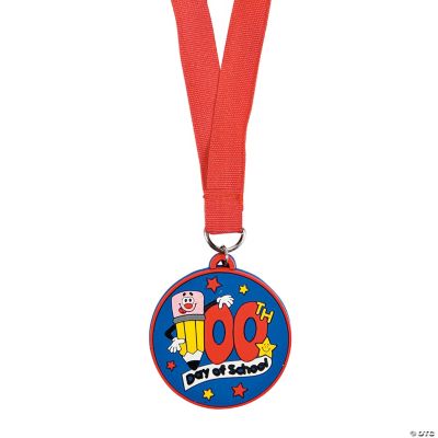 12 “100th Day Of School” Medals