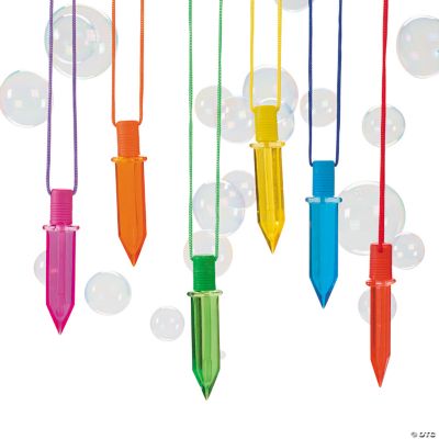 Sword Bubble Bottle Necklaces