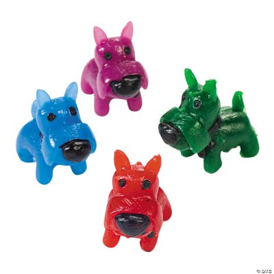 Mini Bright Scottie Dogs