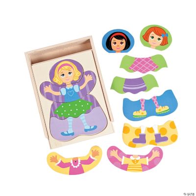 Dress-Up Girl Puzzle
