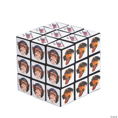 Crazy Face Magic Cubes