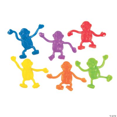 Mini Sticky Bright Gorillas