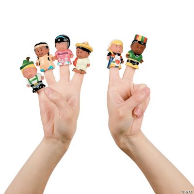Kids Around The World Finger Puppets