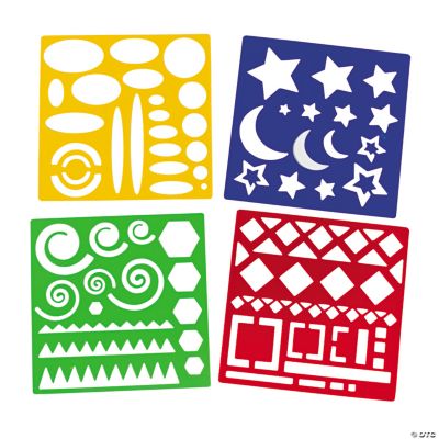 Geometric Shapes Stencils