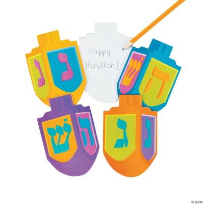 Dreidel Die Cut Notepads