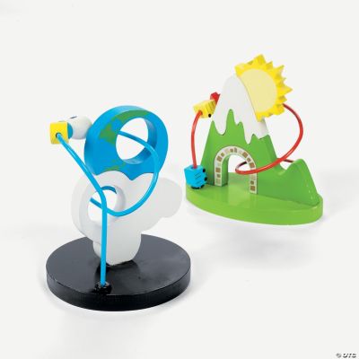 Train And Rocket Mini Mazes