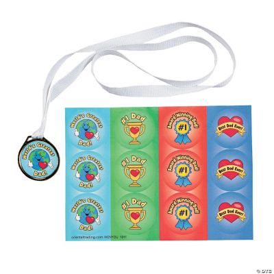 12 “#1 Dad” Medals
