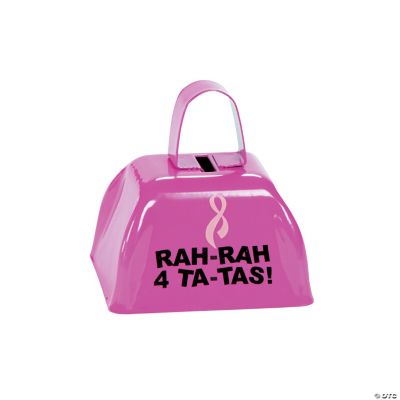 Pink Ribbon Cowbells