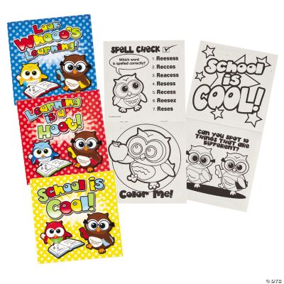 Owl Activity Books