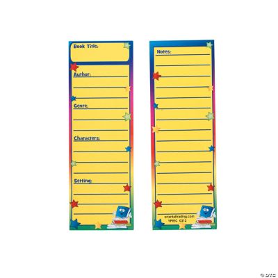 Reading Notes Bookmarks