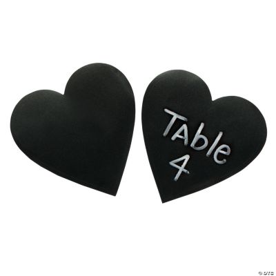 Heart Chalkboard Stickers