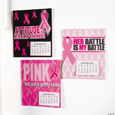 2013 Pink Ribbon Magnetic Calendars