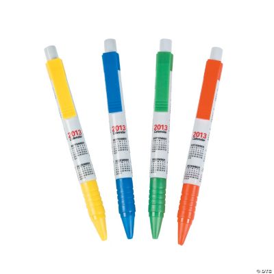 2013 Plastic Calendar Pens