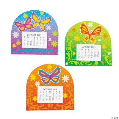 2013 Butterfly Magnetic Calendars