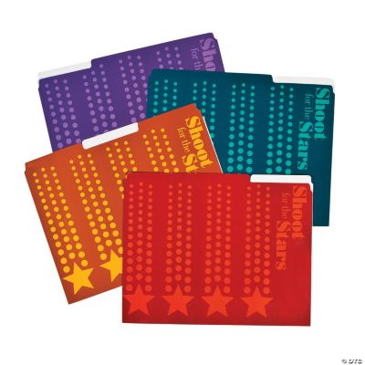 “Shoot For The Stars” File Folders