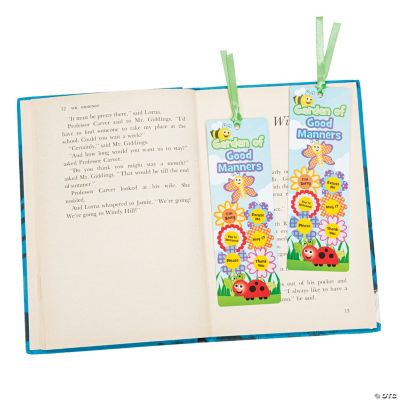 “Garden Of Good Manners” Bookmarks